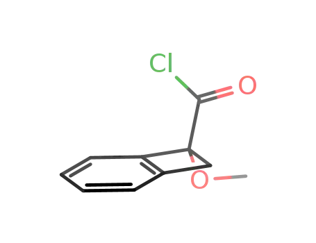 비 시클로 [4.2.0] 옥타 -1,3,5- 트리 엔 -7- 카르 보닐 클로라이드, 7- 메 톡시-(9Cl)
