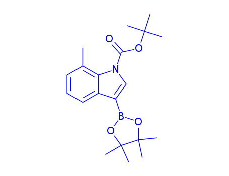 1-BOC-7-Methylindole-3-boronic acid,pinacol ester