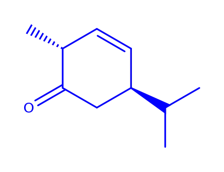 Molecular Structure of 114883-60-2 (3-Cyclohexen-1-one,2-methyl-5-(1-methylethyl)-,(2R-trans)-(9CI))