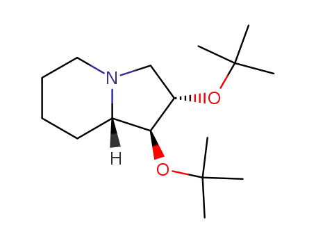 (1S,2S,8aS)-1,2-bis(tert-butoxy)octahydroindolizine
