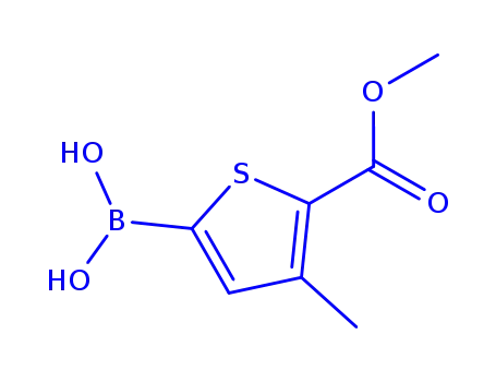 5-(메톡시카르보닐)-4-메틸티오펜-2-보론산