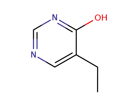 Molecular Structure of 25198-98-5 (5-ethylpyrimidin-4-ol)