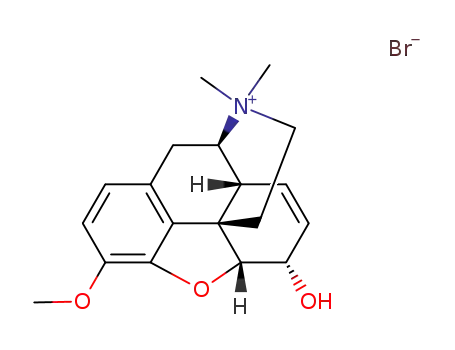 Molecular Structure of 125-27-9 (N-methylcodeinium bromide)