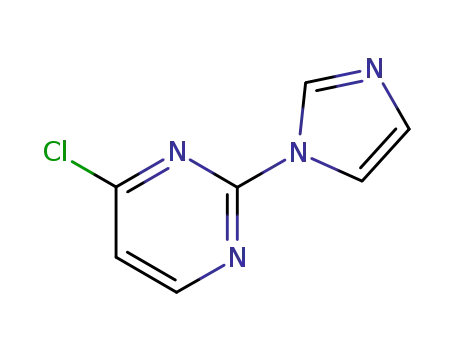 4- 클로로 -2- (1H- 이미 다졸 -1- 일) 피리 미딘