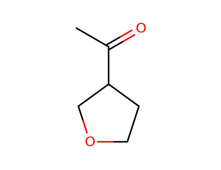 Molecular Structure of 114932-86-4 (Ethanone, 1-(tetrahydro-3-furanyl)- (9CI))