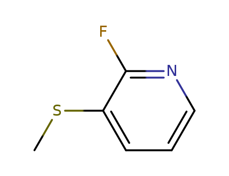 Pyridine, 2-fluoro-3-(methylthio)- (9CI)