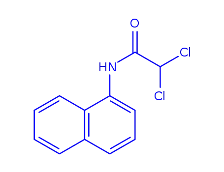 Molecular Structure of 1140-53-0 (2,2-dichloro-N-(naphthalen-1-yl)acetamide)
