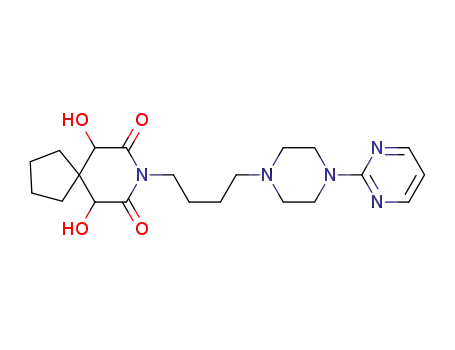 Molecular Structure of 658701-59-8 (6,10-Dihydroxy Buspirone)