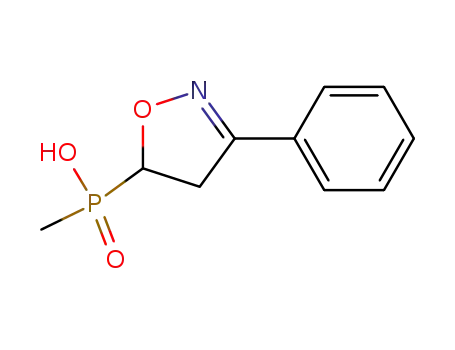 (4,5-Dihydro-3-phenyl-5-isoxazolyl)methylphosphinic acid