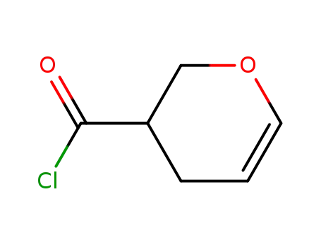 Molecular Structure of 155268-09-0 (2H-Pyran-3-carbonyl chloride, 3,4-dihydro- (9CI))