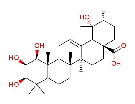 Molecular Structure of 120211-98-5 (1β-Hydroxyeuscaphic acid)