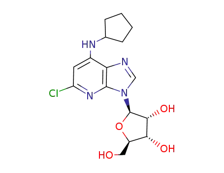 2-클로로-N6-사이클로펜틸-1-*데아자데노신 E