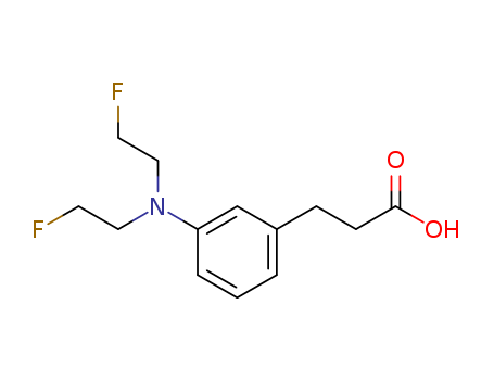 Benzenepropanoic acid,3-[bis(2-fluoroethyl)amino]- cas  1148-78-3