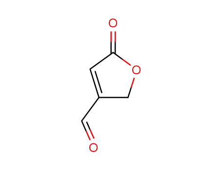 Molecular Structure of 125973-97-9 (5-oxo-2,5-dihydrofuran-3-carbaldehyde)