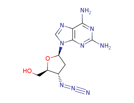 2-amino-3'-azido-2',3'-dideoxy-Adenosine