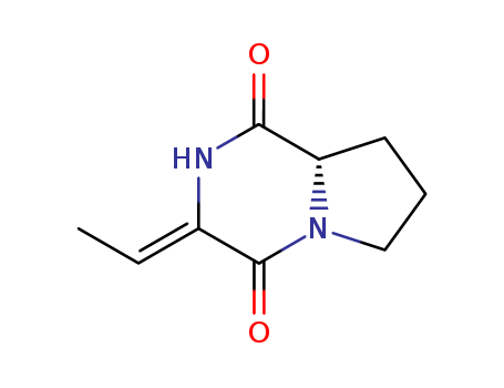 (3Z,8AS)-3-ETHYLIDENEHEXAHYDROPYRROLO[1,2-A]PYRAZINE-1,4-DIONECAS