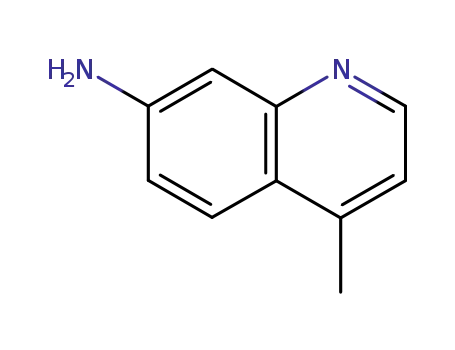Molecular Structure of 114058-79-6 (7-Quinolinamine,4-methyl-(9CI))