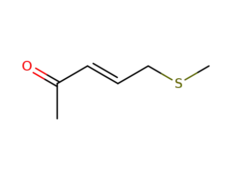 3-펜텐-2-온, 5-(메틸티오)-, (E)-(9CI)