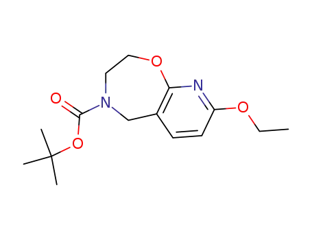 피리도[3,2-f]-1,4-옥사제핀-4(5H)-카르복실산, 8-에톡시-2,3-디히드로-, 1,1-디메틸에틸 에스테르