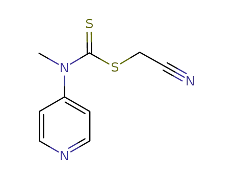 시아노메틸 메틸(4-피리딜)카바모디티오에이트