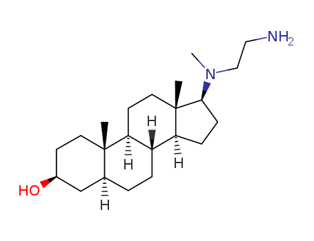 Androstan-3-ol,17-[(2-aminoethyl)methylamino]-, (3b,5a,17b)- (9CI)
