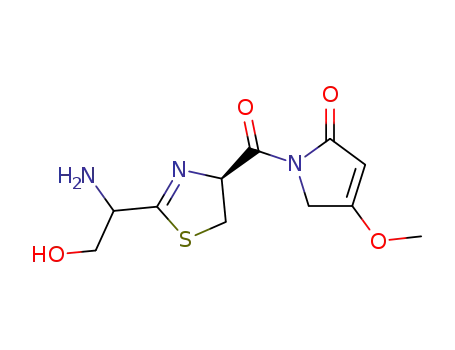 1-[(S)-2-(1-Amino-2-hydroxy-ethyl)-4,5-dihydro-thiazole-4-carbonyl]-4-methoxy-1,5-dihydro-pyrrol-2-one