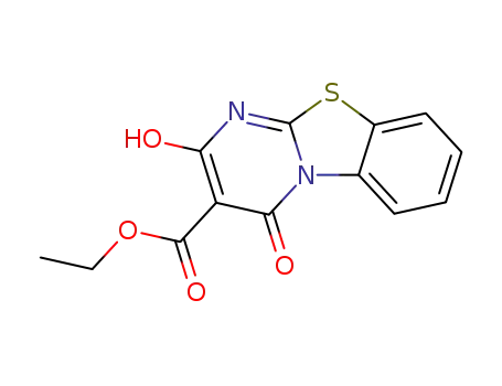 ETHYL 2-HYDROXY-4-OXO-4H-PYRIMIDO[2,1-B][1,3]BENZOTHIAZOLE-3-CARBOXYLATE