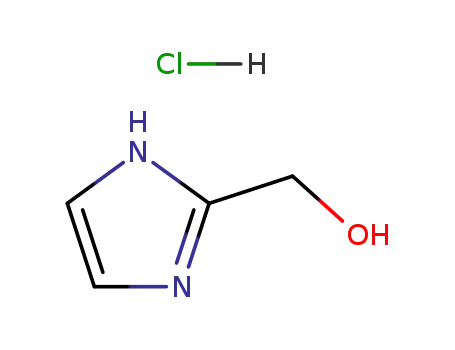 Molecular Structure of 116177-22-1 (1H-IMIDAZOL-2-YLMETHANOL HYDROCHLORIDE)