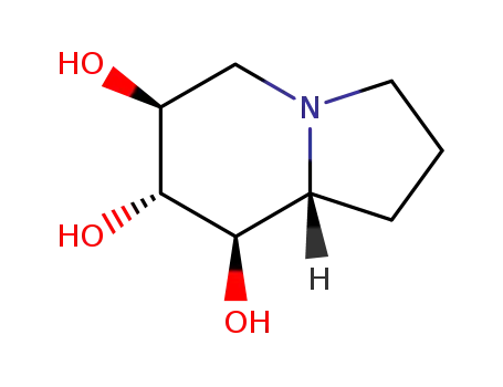 Molecular Structure of 115649-93-9 (1-deoxycastanospermine)