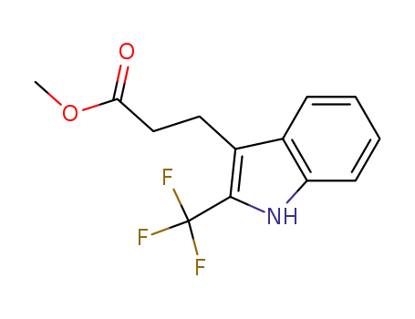 methyl 3-(2-(trifluoromethyl)-1H-indol-3-yl)propanoate