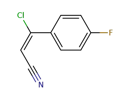 3-Chloro-3-(4-fluorophenyl)acrylonitrile