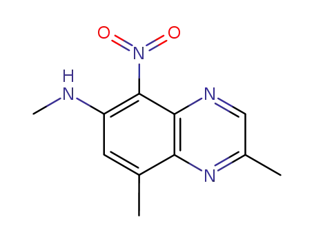 2,8-dimethyl-6-methylamino-5-nitroquinoxaline