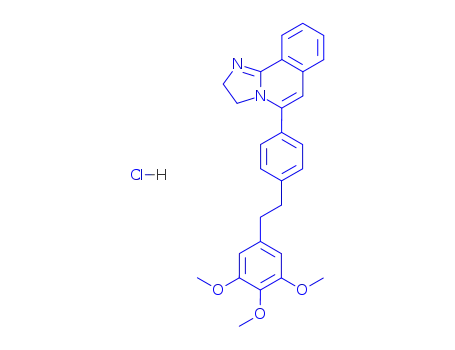 5-{4-[2-(3,4,5-トリメトキシフェニル)エチル]フェニル}-2H,3H-イミダゾ[2,1-a]イソキノリン