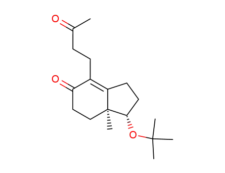 1β-t-butoxy-4-(3'-oxobutyl)-7aβ-methyl-7,7a-dihydro-5(6H)-indanone