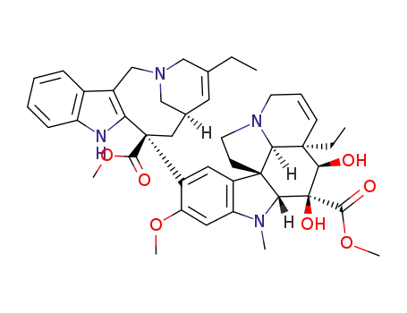 Molecular Structure of 126347-74-8 (desacetylnavelbine)