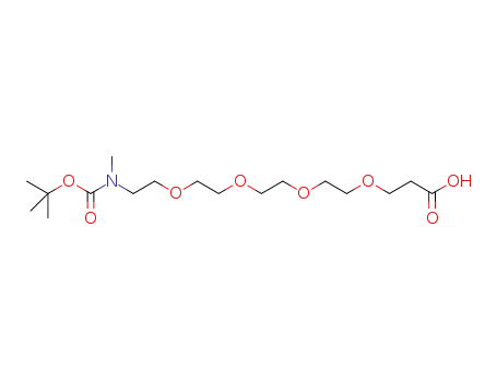 N-메틸-N-(t-Boc)-PEG4-산
