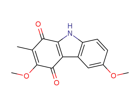 3,6-dimethoxy-2-methyl-9H-carbazole-1,4-quinone
