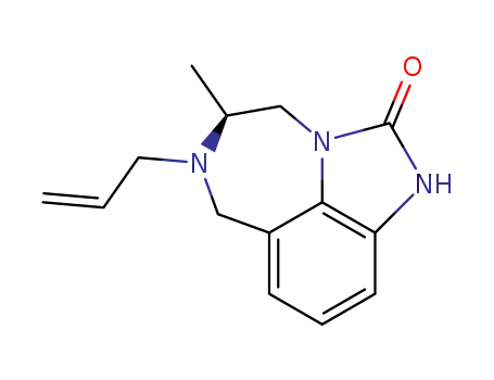 (5S)-5-methyl-6-(prop-2-en-1-yl)-4,5,6,7-tetrahydroimidazo[4,5,1-jk][1,4]benzodiazepin-2(1H)-one