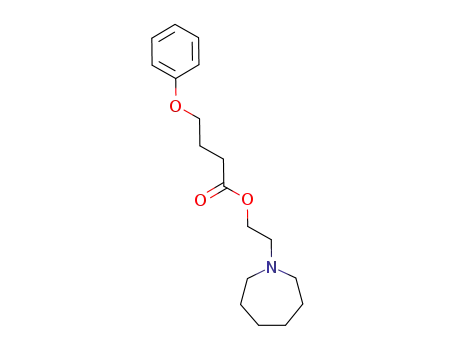 4-phenoxy-butyric acid-(2-hexahydroazepin-1-yl-ethyl ester)