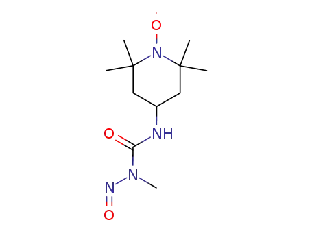2,2,6,6-tetramethyl-4-(3-methyl-3-nitrosoureido)piperidine-1-oxyl