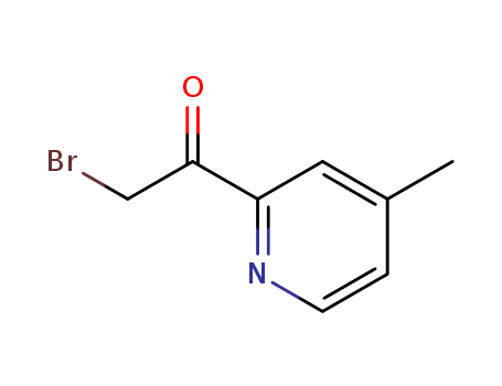 Ethanone, 2-bromo-1-(4-methyl-2-pyridinyl)- (9CI)