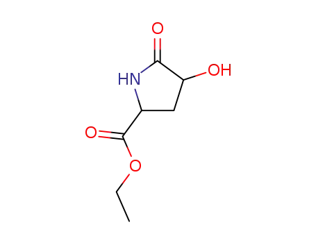 프롤린, 4-하이드록시-5-옥소-, 에틸 에스테르, 시스-(9CI)