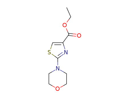 4-Thiazolecarboxylicacid, 2-(4-morpholinyl)-, ethyl ester