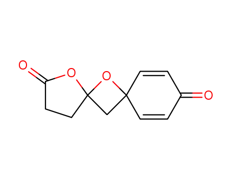 Molecular Structure of 115077-66-2 (1,6-Dioxadispiro[4.1.5.1]trideca-8,11-diene-2,10-dione)