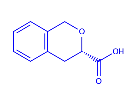 Molecular Structure of 1261578-13-5 ((DL)-IsochroMan-3-carboxylic acid)