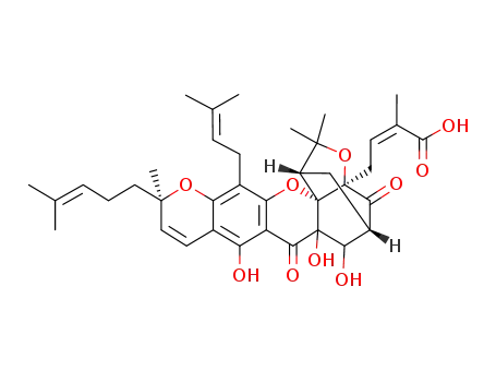 C<sub>38</sub>H<sub>46</sub>O<sub>10</sub>