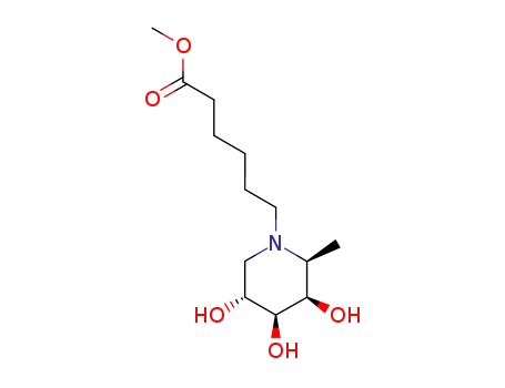 methyl 6-[(2S,3R,4S,5R)-3,4,5-trihydroxy-2-methylpiperidin-1-yl]hexanoate