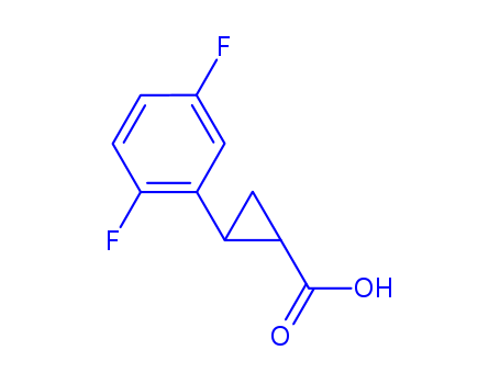 2-(2,5-difluorophenyl)cyclopropanecarboxylic acid