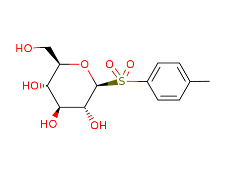 b-D-Glucopyranose,1-deoxy-1-[(4-methylphenyl)sulfonyl]- cas  1156-47-4