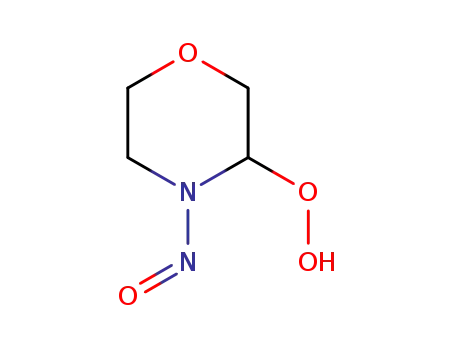 α-hydroperoxy-N-nitrosomorpholine